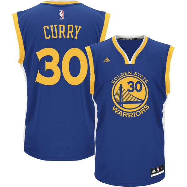 GS Warriors #30 Stephen Curry OAKLAND Blue Jersey