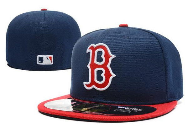 New Era Athletic Logo Retro Flat Brim Fitted Hat