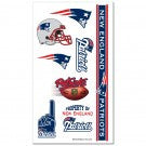 New England Patriots temporary tattoos.