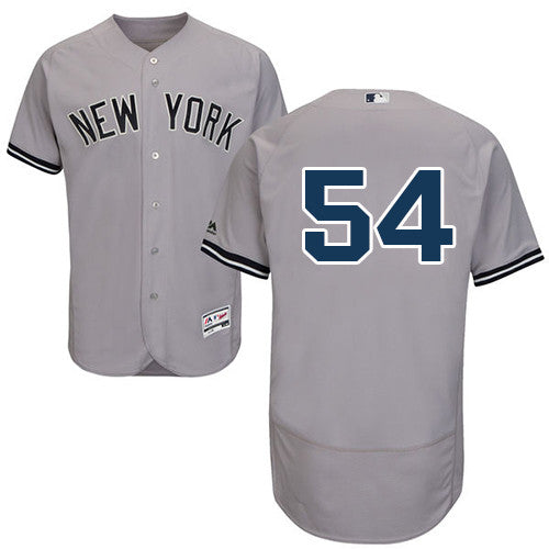 Aroldis Chapman New York Yankees Player-Issued #54 White Pinstripe Jersey  from the 2020 MLB Season
