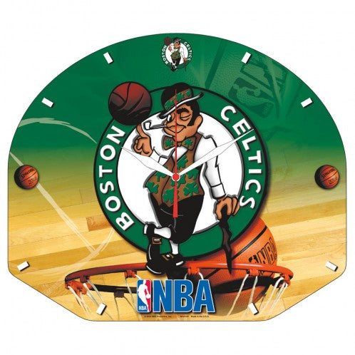 Buy NBA Boston Celtics Basketball Slimline Round Lighted Wall Sign