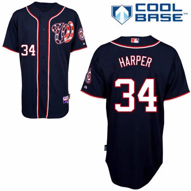 Bryce Harper White MLB Jerseys for sale