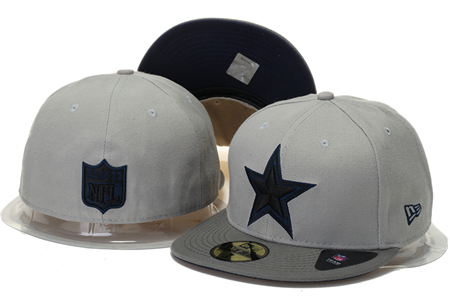 Dallas Cowboys 59 Fifty Fitted Topped up Grey Denim Hat