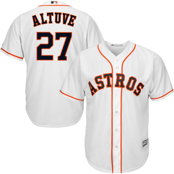  Majestic Blank Back Adult Large Houston Astros 2-Button  Placket Cool-Base Licensed Jersey Navy/White : Sports & Outdoors