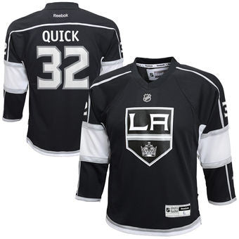 Los Angeles Kings X Dodgers No32 Jonathan Quick Black City Joint Name Jersey