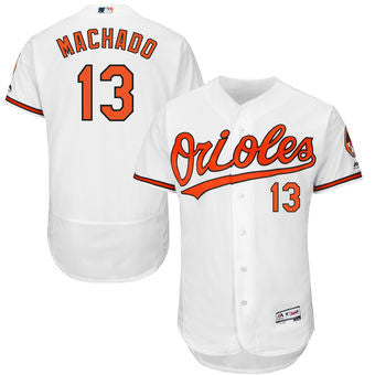 Men's San Diego Padres Manny Machado Majestic White Official Cool Base  Player Jersey