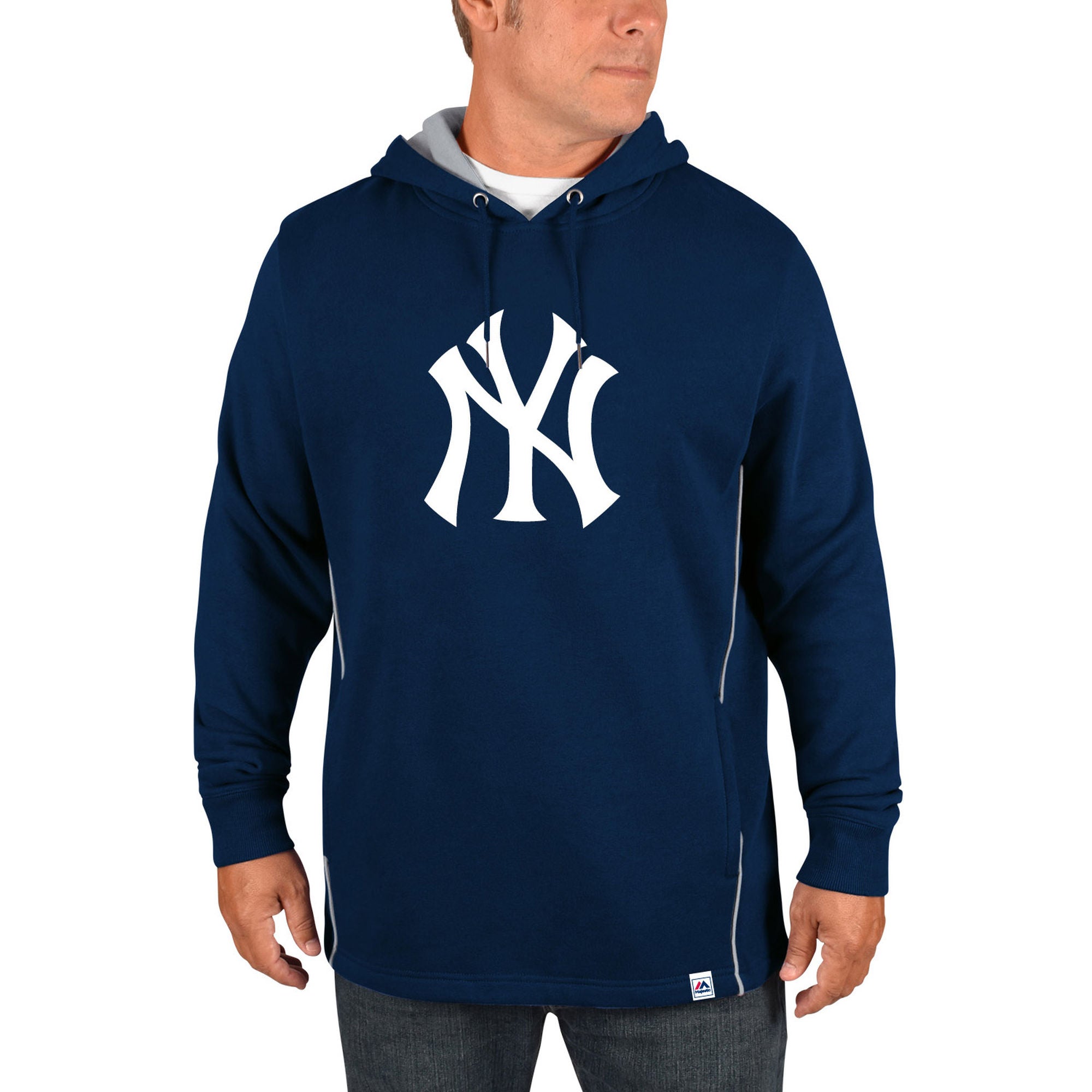 New York Yankees Majestic Navy Cooperstown Left/Righty Pullover