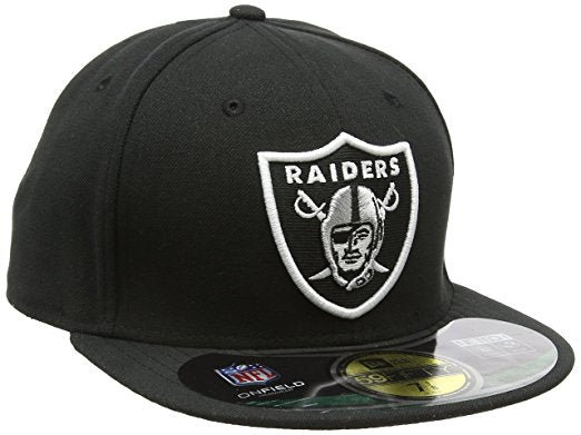 Maaltijd houder Elke week Oakland Raiders New Era Black 59FIFTY Fitted Hat