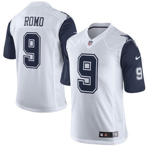 Nike Dallas Cowboys No9 Tony Romo Camo Men's Stitched NFL Limited 2019 Salute To Service Jersey