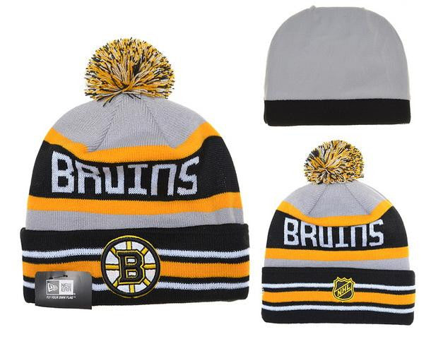 Boston Bruins Authentic Pro Game & Train Knit Blk - Fanatics beanie