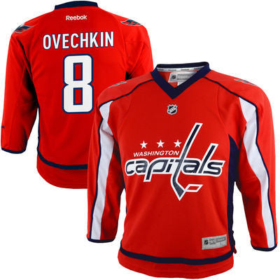 No8 Alex Ovechkin Red Home Authentic USA Flag Women's Stitched NHL Jersey