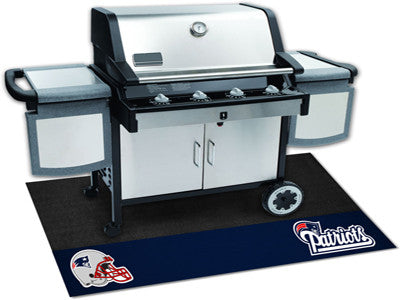 New England  Patriots Barbeque Grill Mat - Sports Nut Emporium