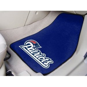 New England Patriots  carpet car mat - Sports Nut Emporium