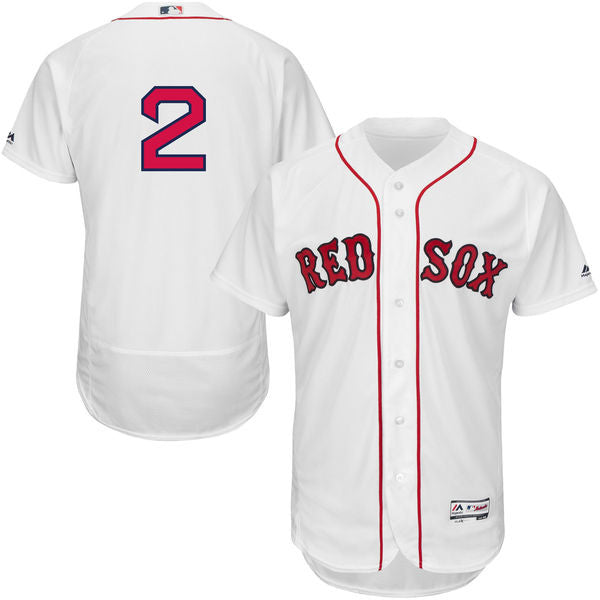 New L Nike Boston Red Sox Xander Bogaerts #2 White Jersey MLB T770-BQWZ Men